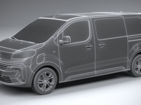 Opel Vivaro E 2024 Modelo 3D