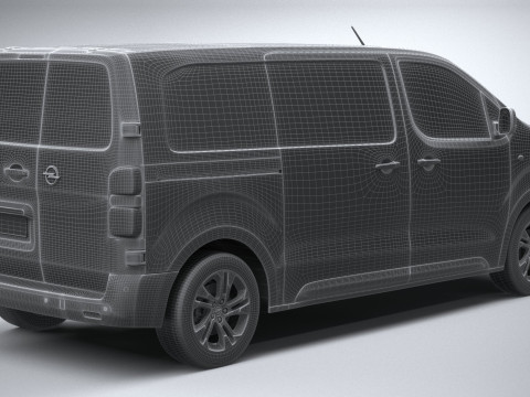 Opel Vivaro E 2024 Modelo 3D