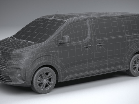 Opel Vivaro E 2024 Modelo 3D