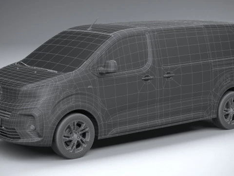 Opel Vivaro E 2024 3D Model