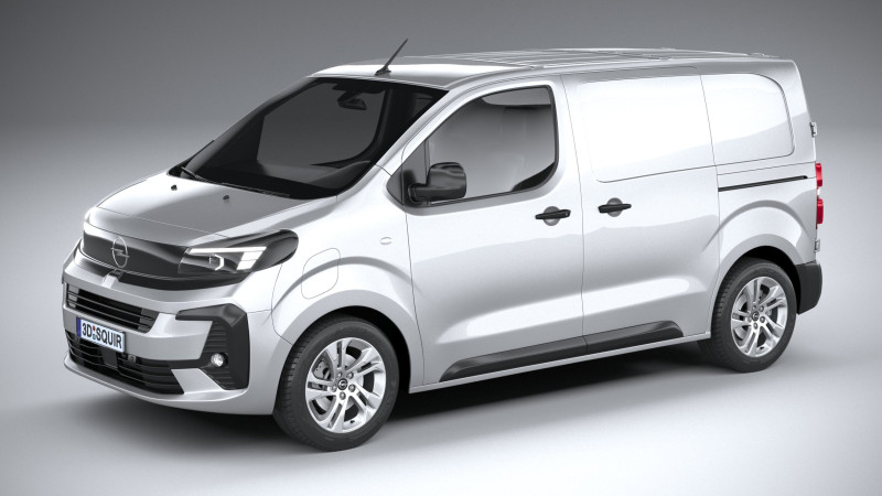 Opel Vivaro L1 2024 3D मॉडल .c4d .max .obj .3ds .fbx .stl .blend 