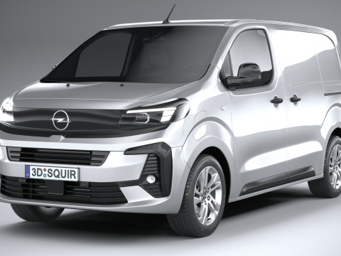 Opel Vivaro L1 2024 3D मॉडल