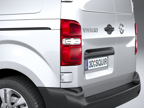 Opel Vivaro L1 2024 3D मॉडल