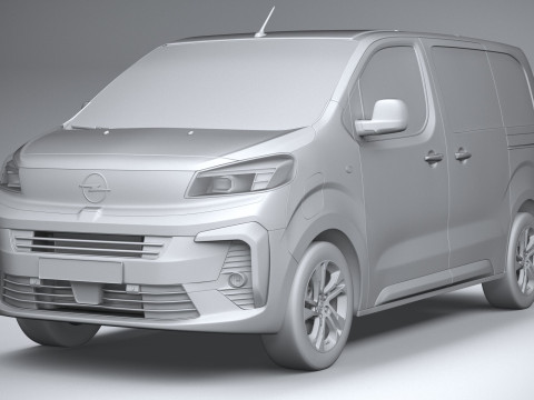 Opel Vivaro L1 2024 3D मॉडल
