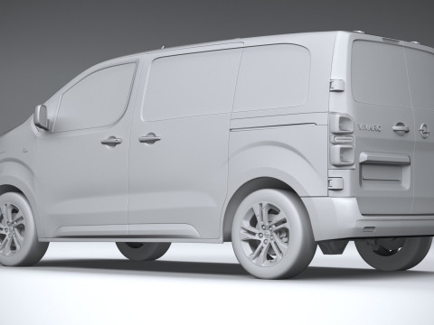 Opel Vivaro L1 2024 3D मॉडल