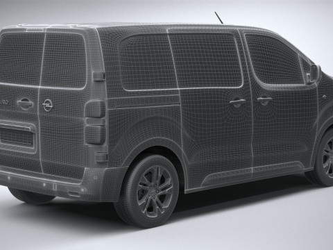 Opel Vivaro L1 2024 3D मॉडल