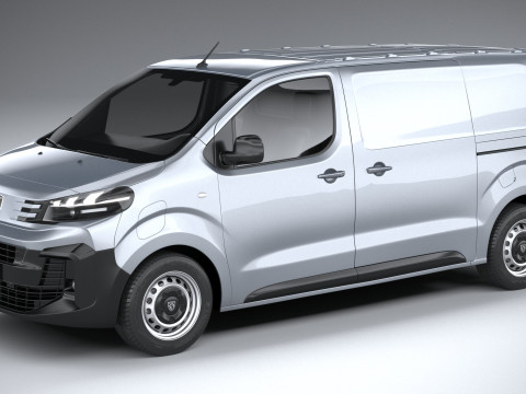 Peugeot E-Expert 2024 3D Model