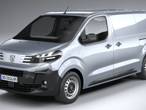 Peugeot E-Expert 2024 3D Model