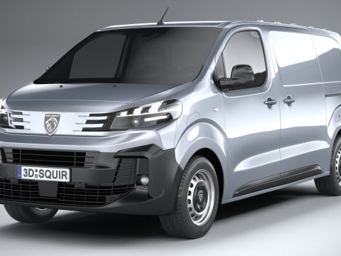 Peugeot E-Expert 2024 3D 模型