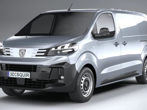 Peugeot E-Expert 2024 3D Model