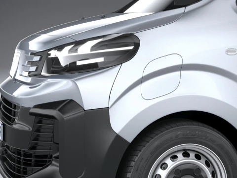 Peugeot E-Expert 2024 3D Model