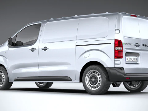Peugeot E-Expert 2024 3D Model