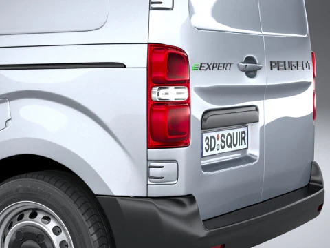 Peugeot E-Expert 2024 3D Model