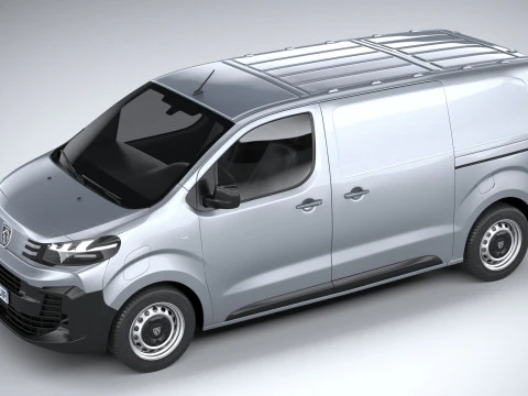 Peugeot E-Expert 2024 3D Model