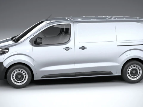 Peugeot E-Expert 2024 3D Model