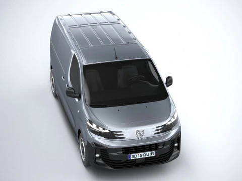 Peugeot E-Expert 2024 3D Model