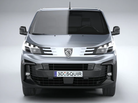 Peugeot E-Expert 2024 3D Model
