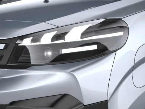 Peugeot E-Expert 2024 3D Model