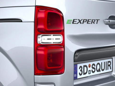 Peugeot E-Expert 2024 3D Model