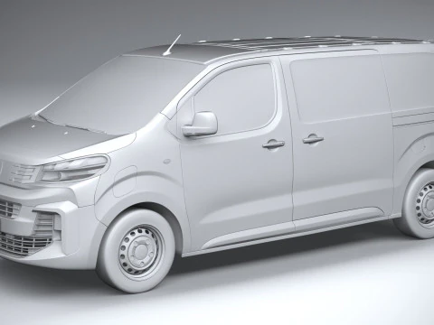 Peugeot E-Expert 2024 3D Model
