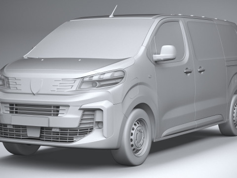 Peugeot E-Expert 2024 3D 模型