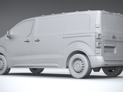 Peugeot E-Expert 2024 3D 模型