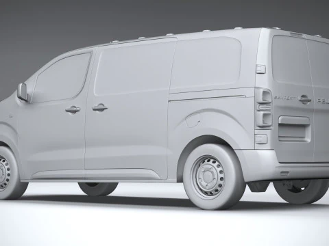 Peugeot E-Expert 2024 3D Model