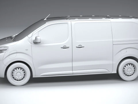Peugeot E-Expert 2024 3D Model
