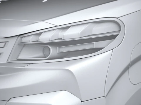 Peugeot E-Expert 2024 3D Model