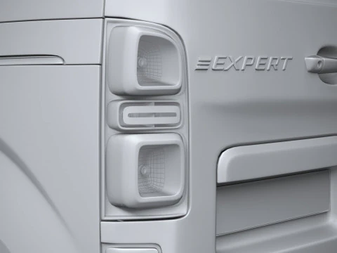 Peugeot E-Expert 2024 3D Model