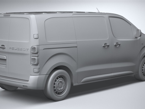 Peugeot E-Expert 2024 3D 模型