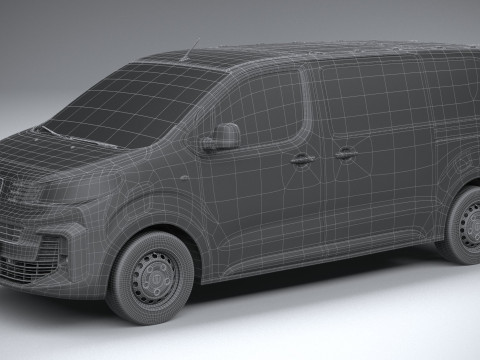 Peugeot E-Expert 2024 3D 模型