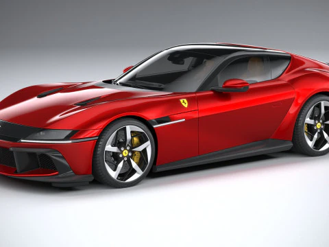 Ferrari 12Cilindri 2025 3D Model