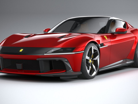 Ferrari 12Cilindri 2025 Modelo 3D