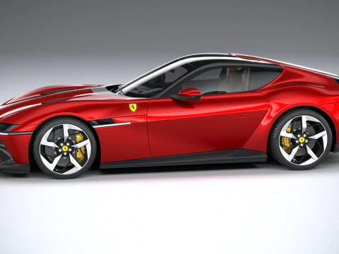 Ferrari 12Cilindri 2025 3D Model