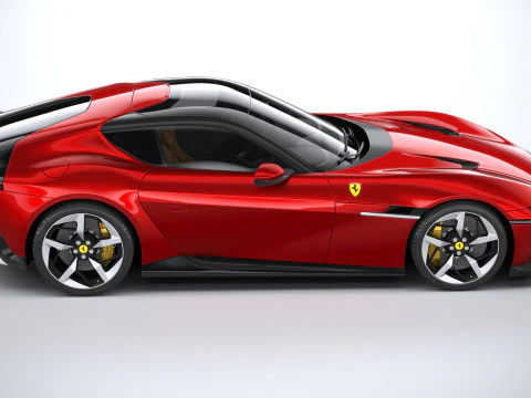 Ferrari 12Cilindri 2025 3D Model