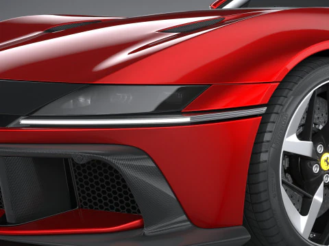 Ferrari 12Cilindri 2025 3D Model