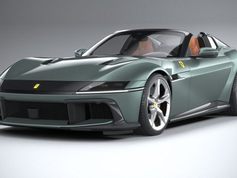 Ferrari 12Cilindri Spider 2025 Modèle 3D