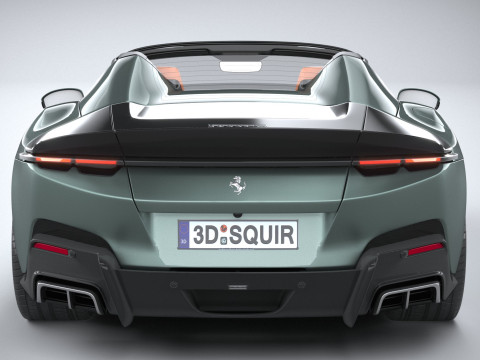Ferrari 12Cilindri Spider 2025 Modèle 3D