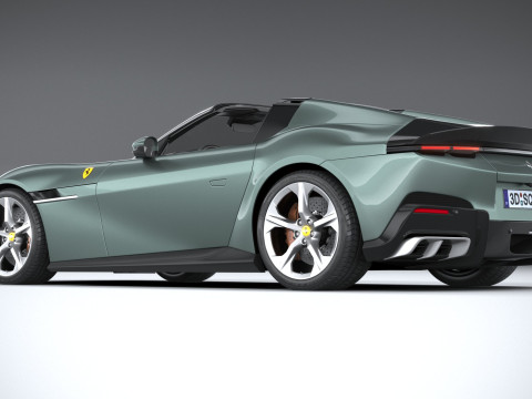 Ferrari 12Cilindri Spider 2025 Modèle 3D