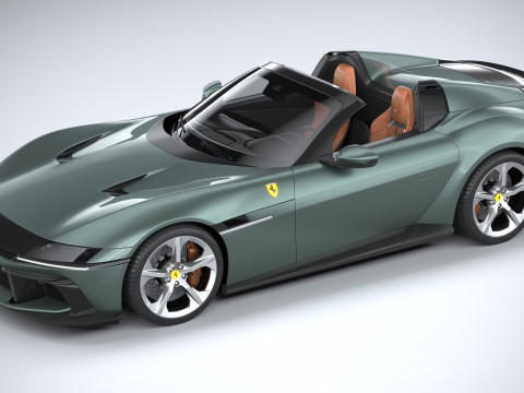 Ferrari 12Cilindri Spider 2025 Modèle 3D