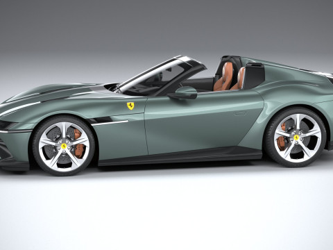 Ferrari 12Cilindri Spider 2025 Modèle 3D