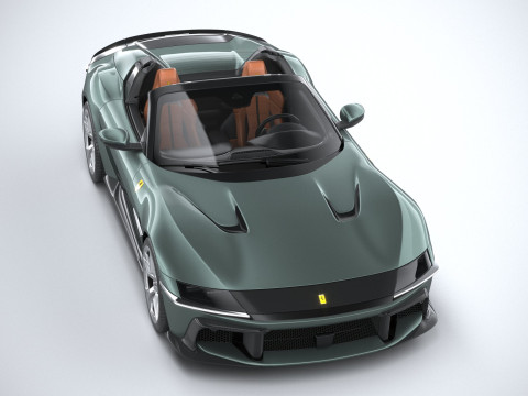 Ferrari 12Cilindri Spider 2025 Modèle 3D