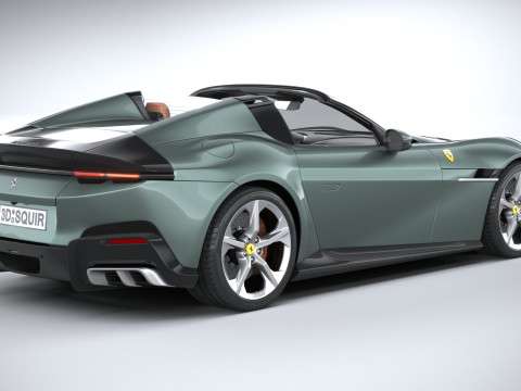 Ferrari 12Cilindri Spider 2025 Modèle 3D