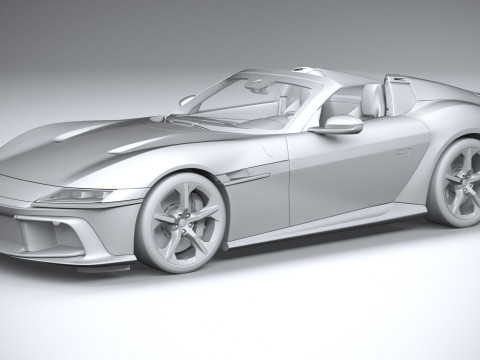 Ferrari 12Cilindri Spider 2025 Modèle 3D