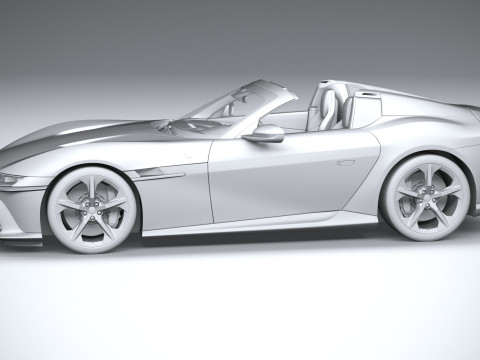 Ferrari 12Cilindri Spider 2025 Modèle 3D