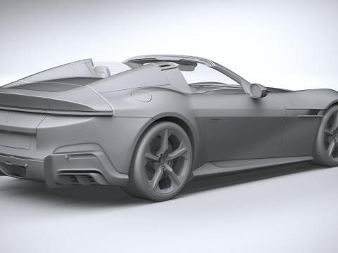 Ferrari 12Cilindri Spider 2025 Modèle 3D