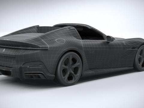 Ferrari 12Cilindri Spider 2025 Modèle 3D