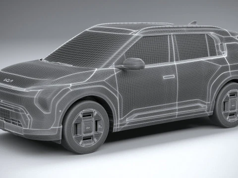 Kia EV3 Regular 2025 3D Model