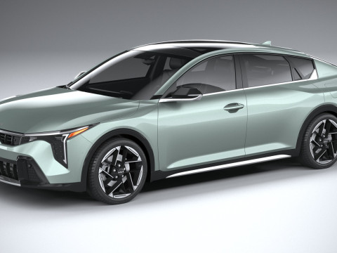 Kia K4 2025 Modello 3D
